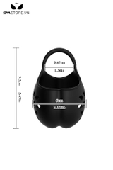 SMT4877 - Vòng đeo dương vật silicon có quai đeo cố định trứng quấn