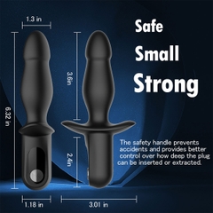 SMT4889 - Máy rung hậu môn cầm tay có 10 chế độ rung dài 16cm