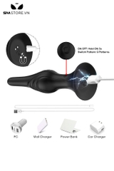 SMT4898 - Máy rung hậu môn thiết kế thuôn đứng điều khiển từ xa