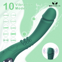 SMT4901 - Máy rung dương vật có 10 tần số và sạc điện dài 219mm