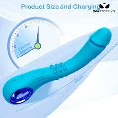 SMT4901 - Máy rung dương vật có 10 tần số và sạc điện dài 219mm