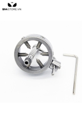 SMT4911 - Sounding inox niệu inox mix vòng đeo dương vật đính 6 vít
