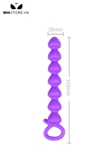 SMT4923 - Đồ chơi hậu môn anal beads hình tam giác ngược dài 153mm