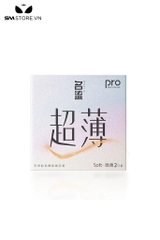 SMT4961 - Bao cao su 001 siêu mỏng tự nhiên có Axit Hyaluronic cấp ẩm