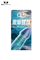 SMT4979 - Bao cao su gân sọc vòng phối hạt nổi tăng khoái cảm