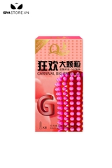 SMT4983 - Hộp 8 bao cao su thiết kế hạt nổi lớn kích thích điểm G