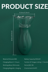 SMT5017 - Lưỡi rung hình búp lá có 10 chế độ sạc điện dài 16.6cm
