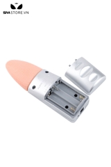 SMT5019 - Lưỡi rung mini có bi nổi nhỏ quanh dài 15cm bằng silicon mềm