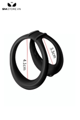 SMT5020 - Vòng đeo gốc dương vật bằng silicon co giãn dài 3.3 và 4.1cm