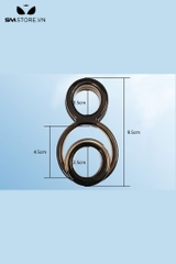SMT5036 - Vòng đeo gốc dương vật thiết kế số 8 silicon co giãn