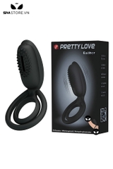 SMT5067 - Vòng rung tình yêu Pretty Love với bề mặt gai mềm dài 105mm
