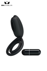 SMT5067 - Vòng rung tình yêu Pretty Love với bề mặt gai mềm dài 105mm