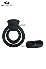 SMT5067 - Vòng rung tình yêu Pretty Love với bề mặt gai mềm dài 105mm