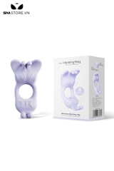 SMT5077 - Vòng rung đeo dương vật ngụy trang con bướm dài 120mm
