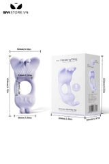 SMT5077 - Vòng rung đeo dương vật ngụy trang con bướm dài 120mm