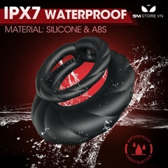 SMT5078 - Vòng đeo gốc cu cho nam với 2 vòng tròn đối xứng nhau