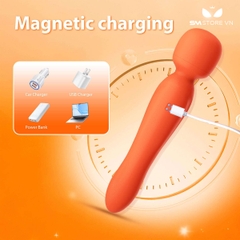 SMT5087 - Chày rung tình yêu 2 đầu điều khiển qua APP có 10 chế độ