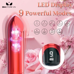 SMT5100 - Trứng rung mini silicon ngụy trang thỏi son có 9 chế độ