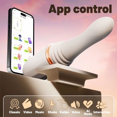 SMT5106 - Máy làm tình điều khiển qua APP dài 22.8cm có 7 chế độ