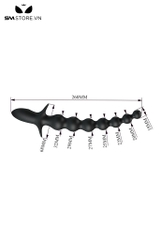 SMT5116 - Sex anal plug rung dạng chuỗi hạt cầm tay Pretty Love dài 26cm