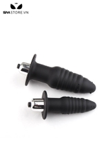 SMT5124 - Butplug anal rung thiết kế xoắn ốc silicon dài 9 và 11cm
