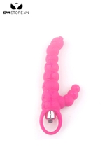 SMT5127 - Anal beads rung có 2 nhánh với chuỗi hạt tăng dần dài 17cm