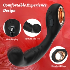 SMT5150 - Máy rung đầu dương vật dạng thanh cong có quai cầm và sạc điện