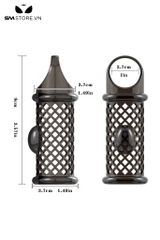 SMT5162 - Bao cao su đôn hở giữa có lỗ nhỏ thoáng khí dài 9cm