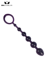 SMT5163 - Anal beads với chuỗi 6 hạt tăng dần dài 20cm có quai đeo