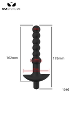SMT5168 - Anal beads chuỗi hạt và đế cong có 10 tần số dài 178mm