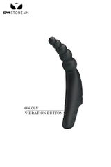 SMT5178 - Ngón tay rung mix anal beads có lỗ thoáng khí dài 122mm