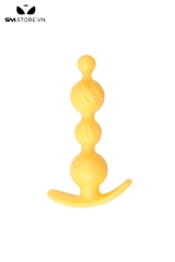 SMT5179 - Đồ chơi hậu môn anal beads với chuỗi 4 hạt và đế cong