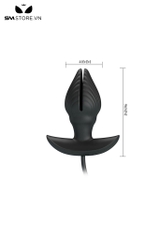 SMT5203 - Anal pump hình cánh hoa Pretty Love có 10 tần số rung