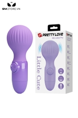 SMT5228 - Chày rung tình yêu Pretty Love mini với vân dọc dài 135mm