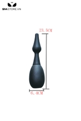 SMT5238 - Dụng cụ thụt rửa hậu môn với butt plug đầu nhọn dài 23,5cm