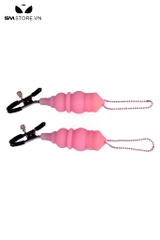 SMT5242 - Kẹp ngực có rung thiết kế đơn giản dài 12cm có nút chỉnh