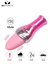 SMT5251 - Lưỡi rung mini có 10 chế độ và sạc điện USB dài 142mm