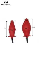 SMT5252 - Anal pump silicon hình dạng giọt nước phần eo thu hẹp
