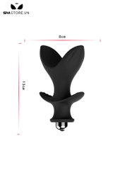SMT5256 - Plug rung thiết kế hình cánh hoa dài 13cm chất liệu silicon