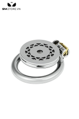 SMT5259 - Khóa dương vật mặt dẹt thiết kế hoa văn xoáy dài 45mm