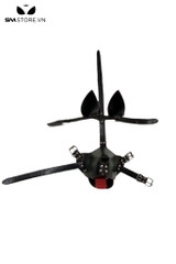 SMT5280 - Set BDSM puppy hood gồm mặt nạ đai và đệm gối bằng da PU