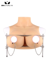 SMT5281 - Nipple clamp 2 thanh kim loại nằm ngang dạng nhíp