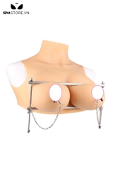 SMT5281 - Nipple clamp 2 thanh kim loại nằm ngang dạng nhíp