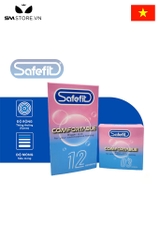 SMT5289 - Bao cao su safefit comfortable với eo thắt chống tuột ôm khít
