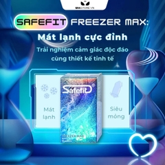 SMT5293 - Bao cao su Safefit Freezer Max làm mát kéo dài thời gian