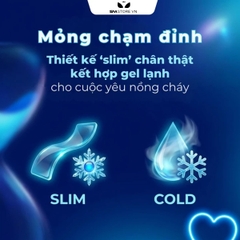SMT5293 - Bao cao su Safefit Freezer Max làm mát kéo dài thời gian