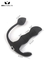 SMT2616 - Máy rung 3 đầu hình trái tim và có gai mềm dài 10.5cm