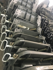 Mâm kéo cổ 50 chân đúc chính hãng sinotruk