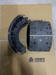 Guốc phanh liền má 14 lỗ Howo