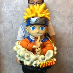 Mô hình Bán thân Naruto tỉ lệ 1:1 - Cao 50cm - rộng 36cm - nặng 5kg - Figure Naruto